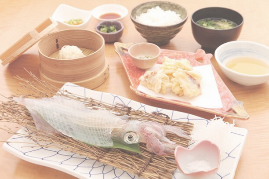 いか活造り定食